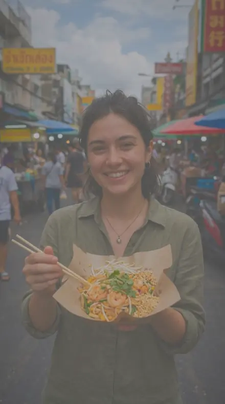 Graded with Whole Library: Dinner out, a face in the street